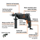 HAMMER DRILL 1/2 650 W TRUPER 19457