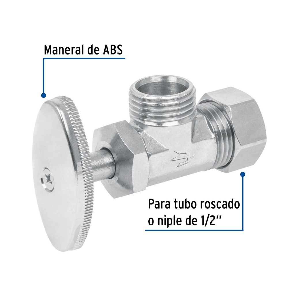 ANGLE VANNE 1/2*3/8 FOSET 49119