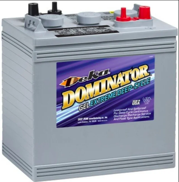 BATTERIE INV DEKA GEL 6V 180A