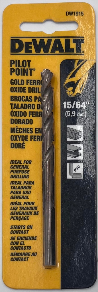 MECHE 15/64 PILOT POINT DEWALT DW1915
