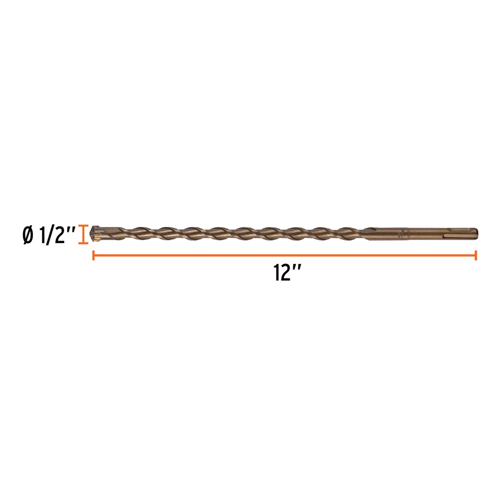 MECHE BETON 1/2" * 12" TRUPER 11281