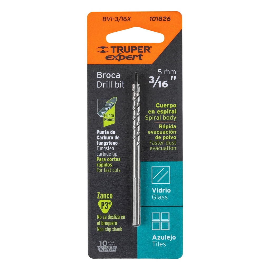 MECHE CERAMIQUE 3/16 TRUPER 101826
