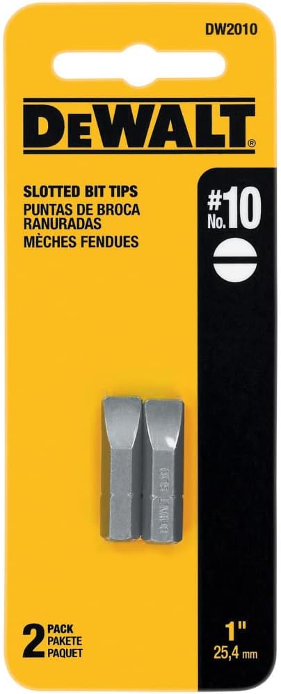 MECHE FENDUES #10 DEWALT DW2010