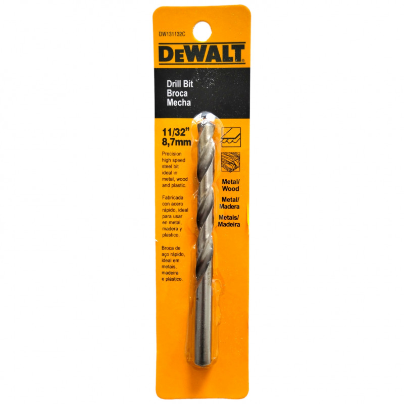 MECHE HSS FER 11/32" DEWALT DW131132C