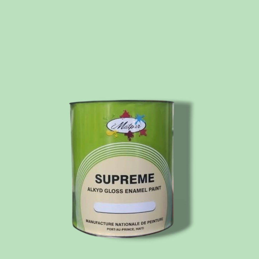 SUPREME ENAMEL GREEN GARLAND - GALLONS