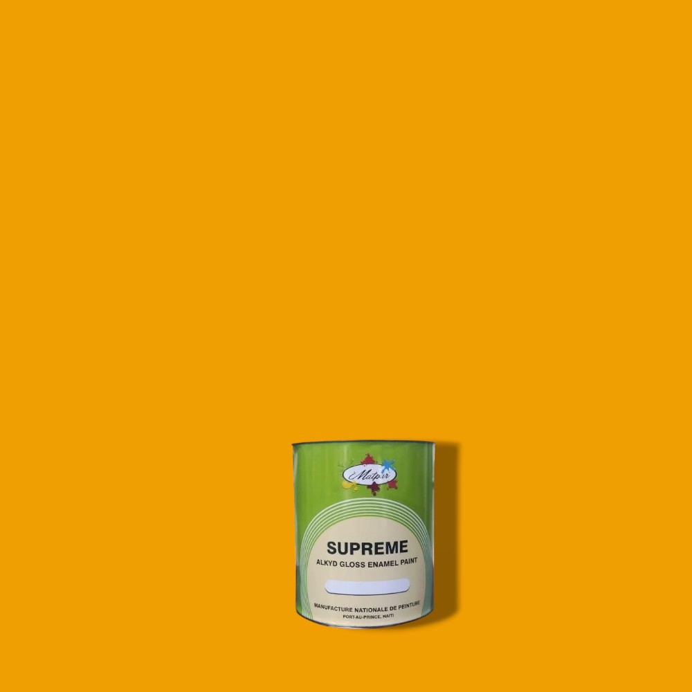 SUPREME ENAMEL JAUNE 1/16 GAL
