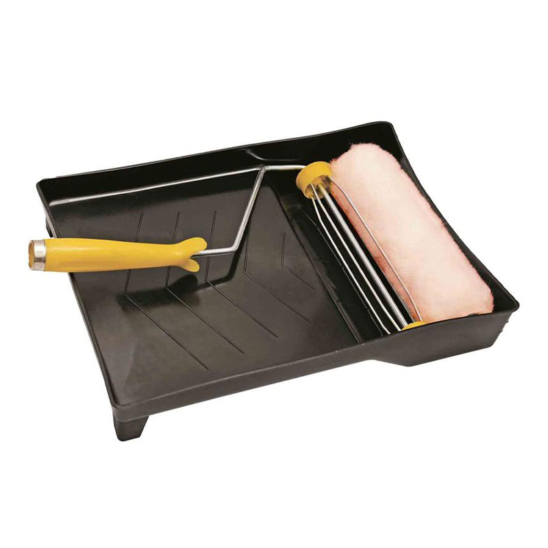 PLATEAU PEINTURE+ROULEAU 9" BROWN 9005