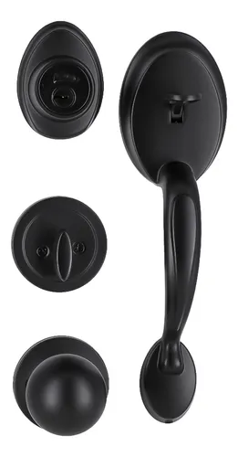 SERRURE ENTREE NOIR PHILLIPS MX6987