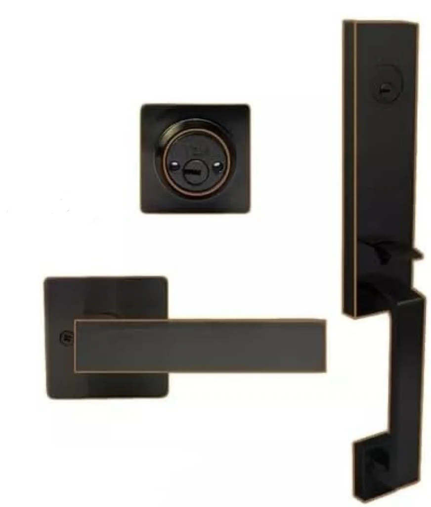 SERRURE ENTREE YALE BRONZE MX89584