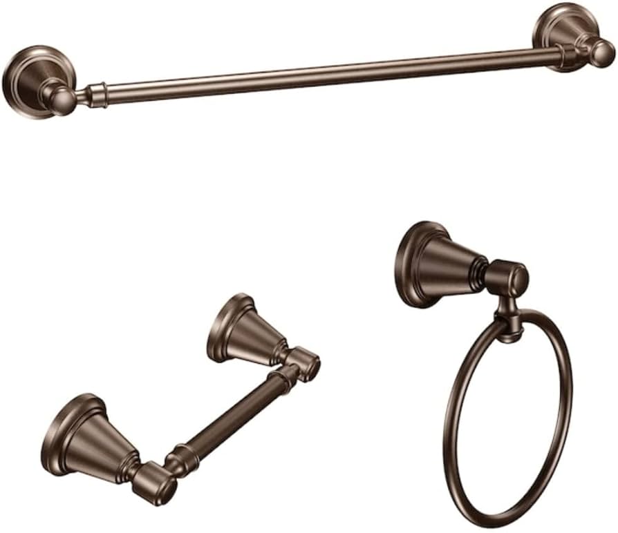 ACCESSOIRE TOILETTE BRONZE 3PCS MOEN DN3693ORB