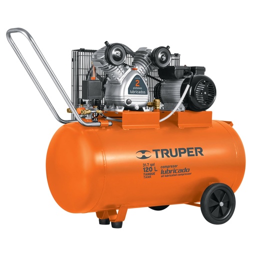 [7506240607120] AIR COMPRESSOR 26.5 GAL TRUPER 19359