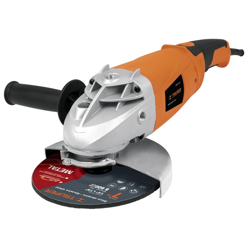 [7501206689721] ANGLE GRINDER 7" 1800W TRUPER 17940