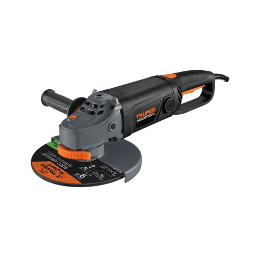 [7506240629580] ANGLE GRINDER 9" 2000W TRUPER 12482