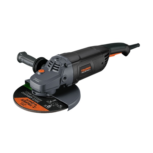 [7506240632320] ANGLE GRINDER 9" 2400W TRUPER 12483