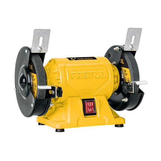 [7506240666929] BENCH GRINDER 1/6 HP 5" PRETUL 29994