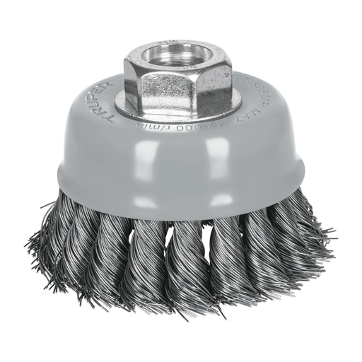 [7506240679073] BROSSE METAL 3" GRINDER TRUPER 100851