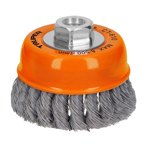 [7501206656341] BROSSE METAL 4" GRINDER TRUPER 14187