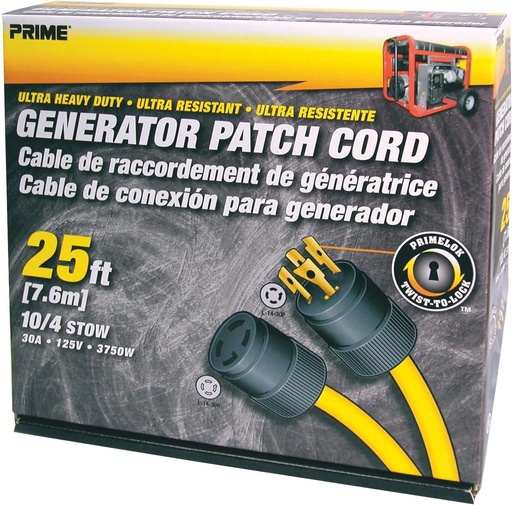 [054732805181] CABLE GENERATRICE 25FT 10/4 PRIME GC143925