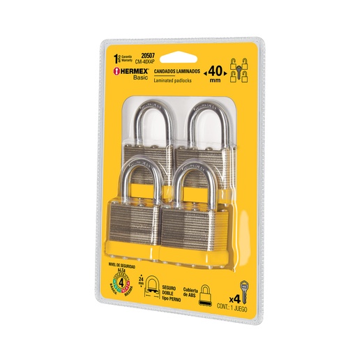 [7501206672624] CADENAS CM-40 40MM HERMEX 20507
