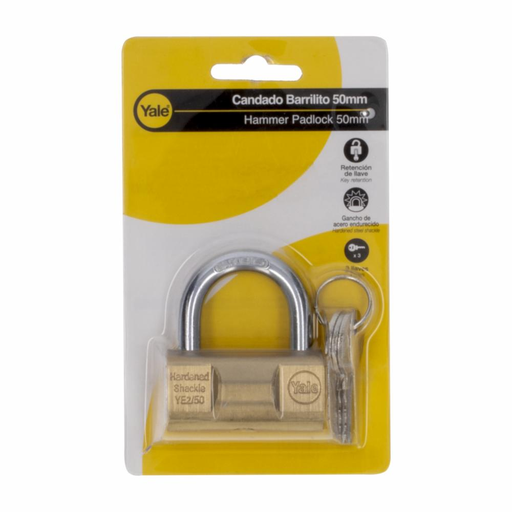 [4893862048442] CADENAS YALE 50mm YE2/50