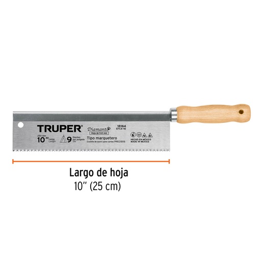 [7501206620779] EGOINE 10 TRUPER 18164