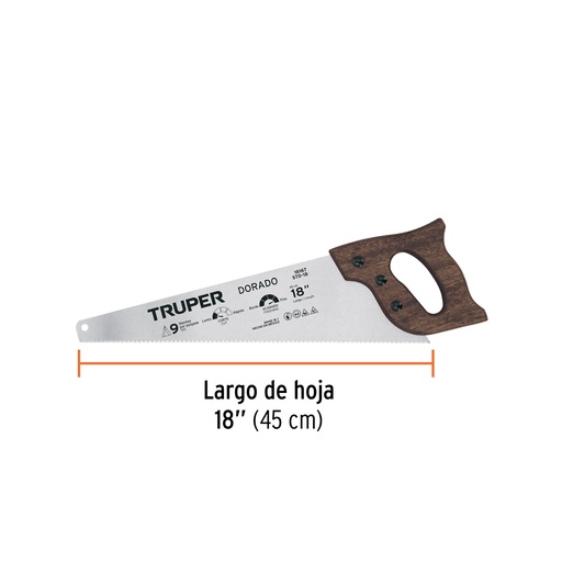 [7501206620700] EGOINE 18 TRUPER 18167