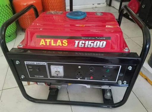 [52012332] GENERATRICE ATLAS GAS 1.5KW TG1500