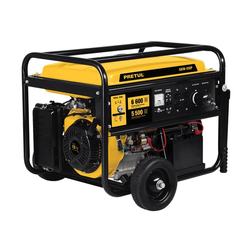 [7506240673552] GENERATRICE GAS. 5.5KW PRETUL 26035