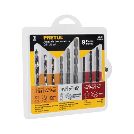 [7501206657171] JEUX MECHE 9PCS PRETUL 20704