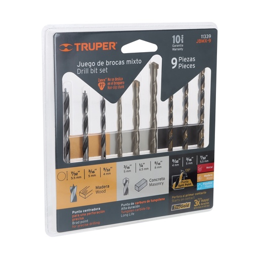 [7501206657164] JEUX MECHE 9PCS TRUPER 11339