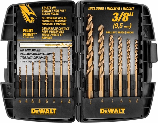 [028874112636] JEUX MECHE 14PCS DEWALT DW1263