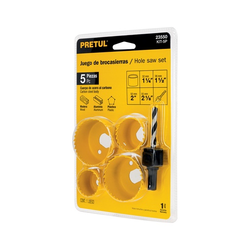 [7501206624289] JEUX MECHE SERRURE 5PCS PRETUL 23550