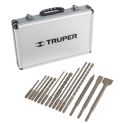[7506240671022] JEUX MECHE+BURIN 15PCS TRUPER 11897