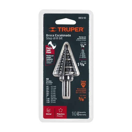 [7506240670353] MECHE 1/4*1-3/8 TRUPER 12126