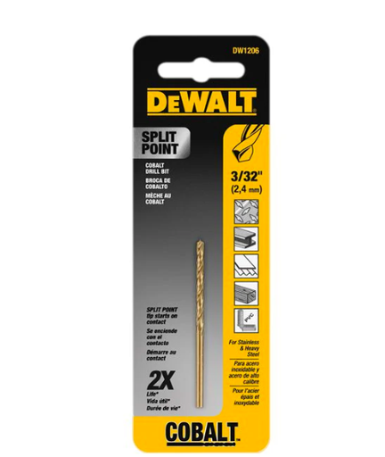 [885911410731] MECHE 3/32 DEWALT DW1206