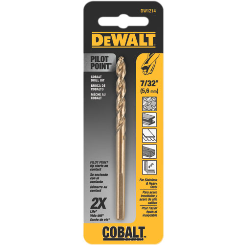 [028874017344] MECHE 7/32 DEWALT DW1214