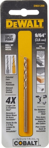 [885911410762] MECHE 9/64 DEWALT DW1209