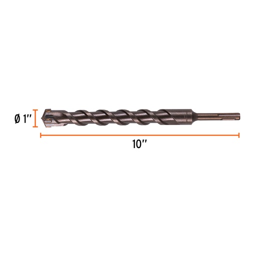 [7501206613788] MECHE BETON 1*10 TRUPER 11289