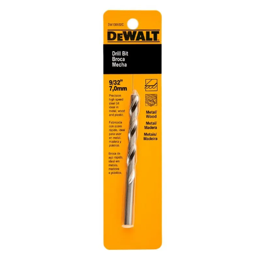 [028877377810] MECHE HSS FER 9/32" DEWALT DW130932C