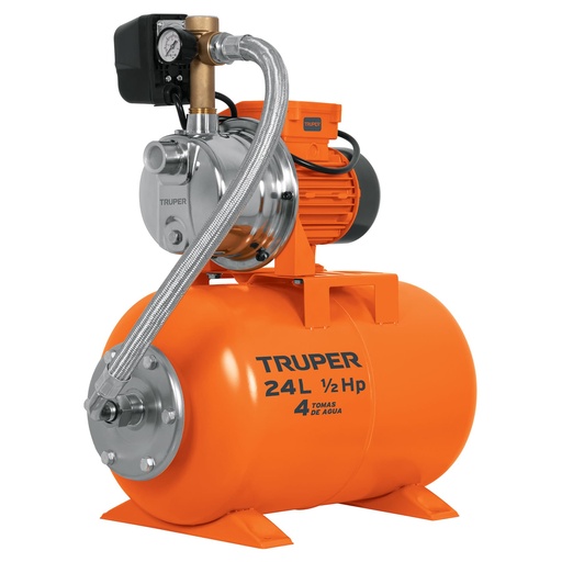 [7501206627792] POMPE + TANK 1/2HP 24L TRUPER 10077