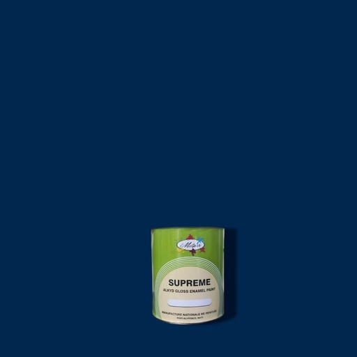 [76052341] SUPREME ENAMEL BLEU MARINE 1/16 GAL