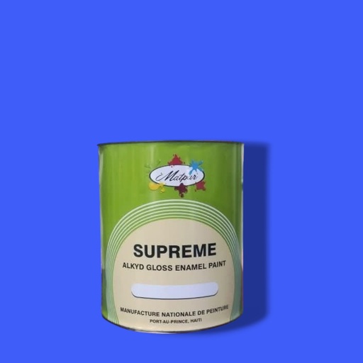 [76052481] SUPREME ENAMEL BLUE LASER GALLONS
