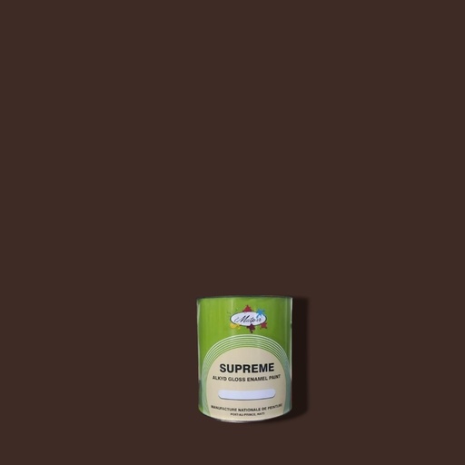 [76052384] SUPREME ENAMEL CHOCOLAT 1/16 GAL