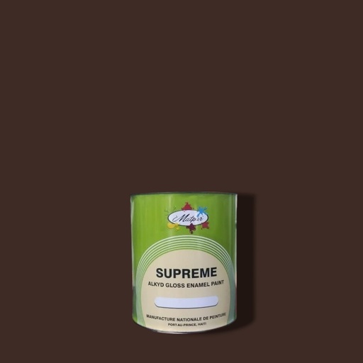 [76052435] SUPREME ENAMEL CHOCOLAT 1/4 GAL