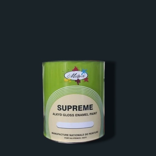 [76052362] SUPREME ENAMEL EBENE - GALLONS