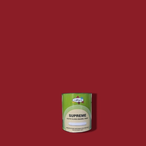 [76052371] SUPREME ENAMEL FLAMME 1/16 GAL