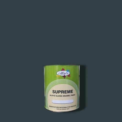 [76052437] SUPREME ENAMEL GRIS FONCE 1/4 GAL
