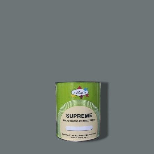 [76052482] SUPREME ENAMEL GRIS PALE 1/4 GAL