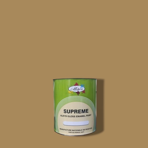 [76052383] SUPREME ENAMEL IVOIRE 1/4 GAL