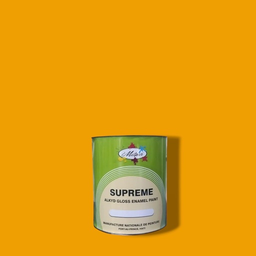 [76052438] SUPREME ENAMEL JAUNE 1/4 GAL